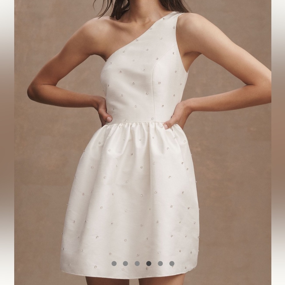 Sachin & Babi Eliana One shoulder mini dress